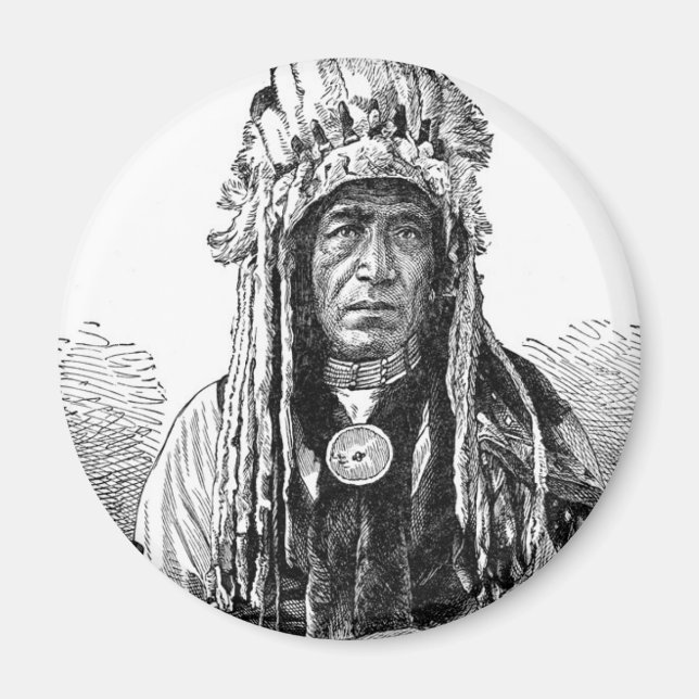 Indian Chief Magnet (Front)