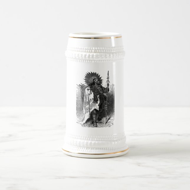 Indian Chief Mug (Center)