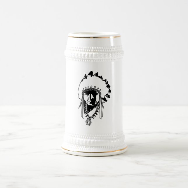 Indian Chief Mug (Center)