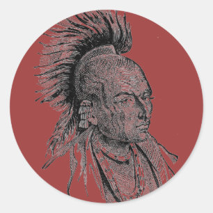 Indian Chief Sticker