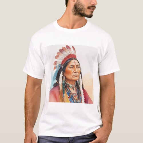 Indian chief  T_Shirt
