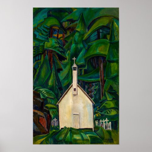 Indian Church  Emily Carr  Poster