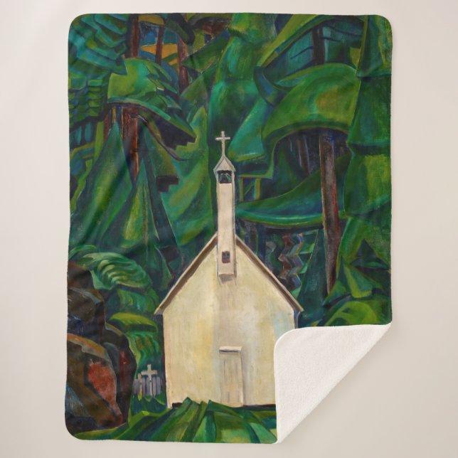 Indian Church | Emily Carr | Sherpa Blanket (Front)