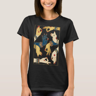Indian Clical Dance Mudras Bharatanatyam Spiritual T-Shirt