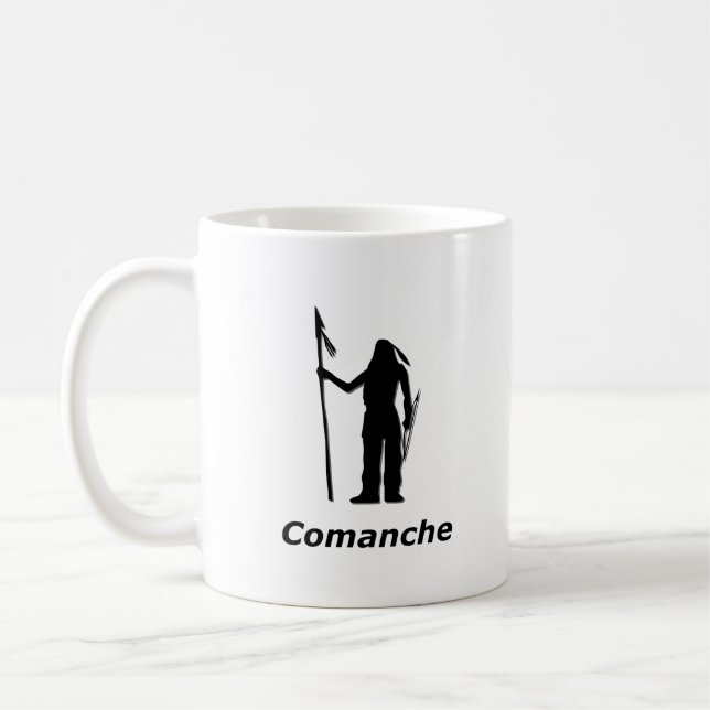 Indian Comanche Coffee Mug (Left)