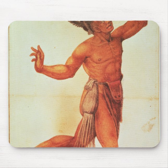 Indian Conjuror Mouse Pad (Front)