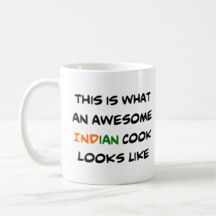 Indian cook, awesome coffee mug