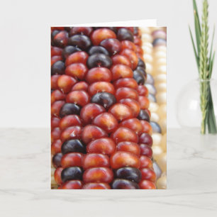 Indian Corn, Happy Autumn! Card