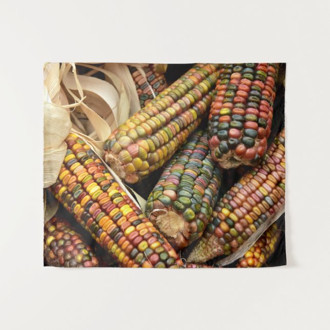 Indian Corn Tapestry (Front (Horizontal))