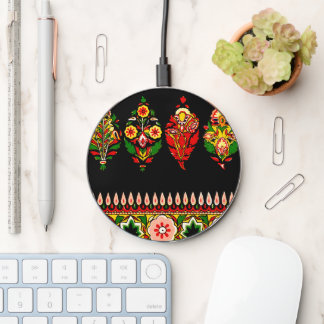 Indian Cotton Fabric Wireless Charger