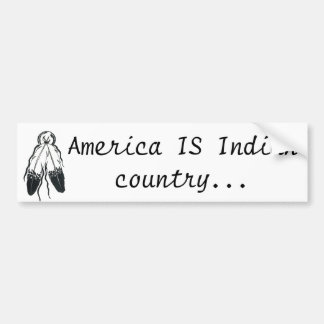 indian country bumper sticker