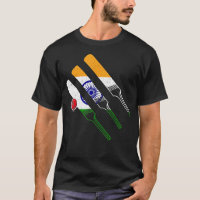Indian Cricket Indian Flag for a Cricket Player Cr