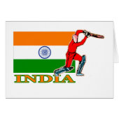 Indian Cricket Player (Front Horizontal)