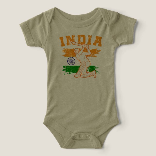 Indian Cricket Player  Infant T-shirt (Design Front)