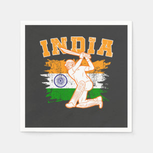 Indian Cricket Player Napkins