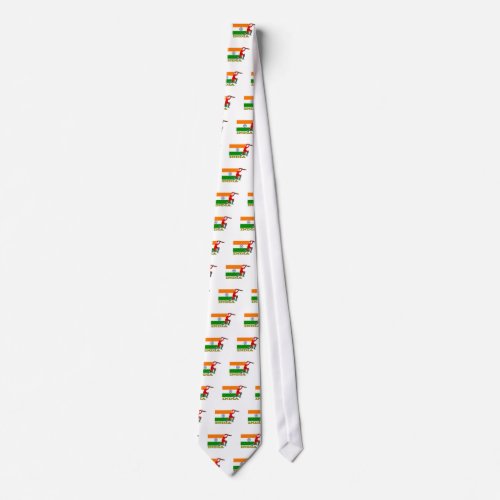 Indian Cricket Player Tie