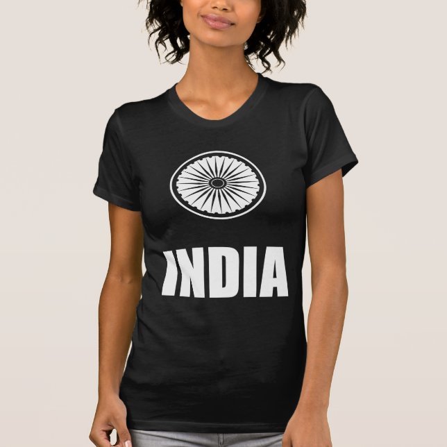 Indian Cricket Supporter Jersey India Cricket Fans T-Shirt (Front)