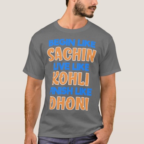 Indian Cricket Team Supporter Jersey  T_Shirt