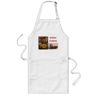 Indian Cuisine Chef’s Apron – Traditional Food Art