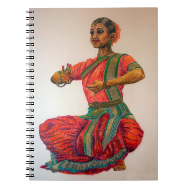 Indian dance I Notebook (Front)