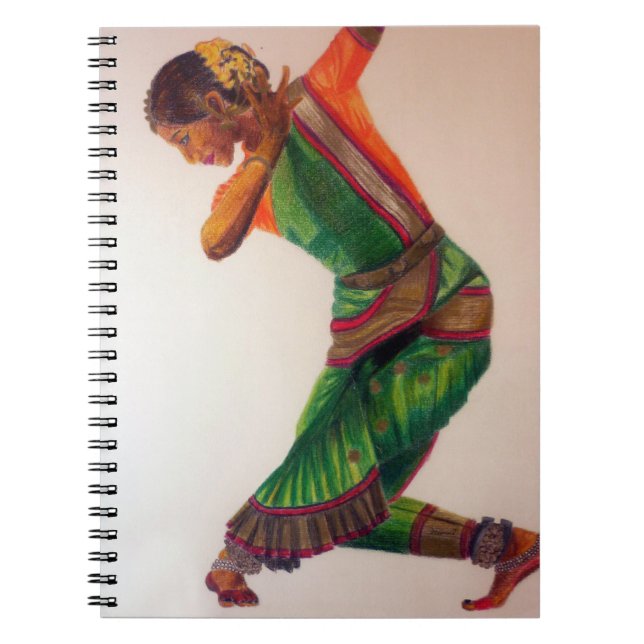 Indian dance II Notebook (Front)