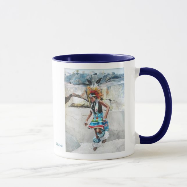 Indian Dancer Mug (Right)