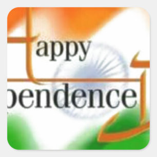 indian day.jpg square sticker