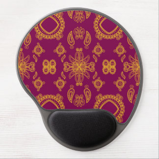 Indian design gel mouse pad