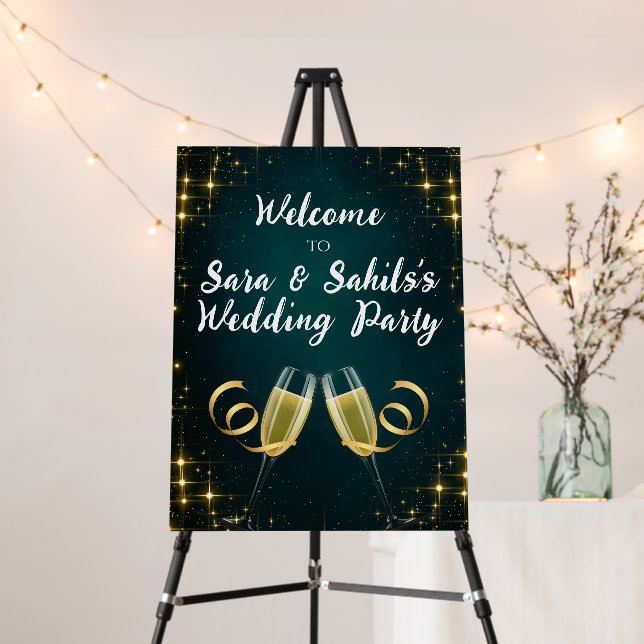 Indian Dinner Party signs as Indian Cocktail Sign (In Situ (Stand))