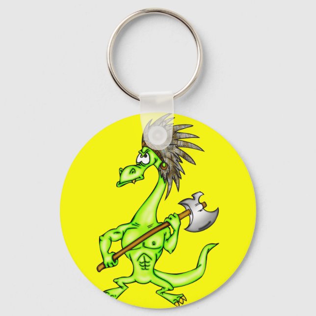 Indian Dragon Keychain (Front)