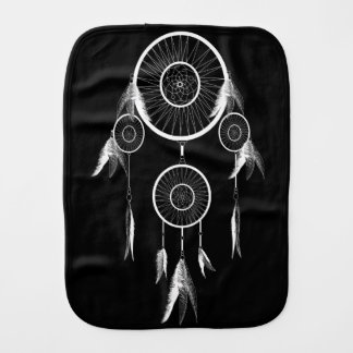 INDIAN DREAM CATCHER BLACK BURP CLOTH