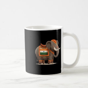 Indian Elephant Costume For Elephants And Animals Coffee Mug