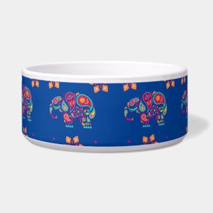 indian elephant Diwali mandala Bowl