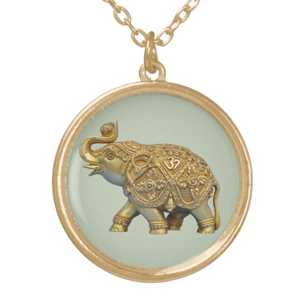 Indian on sale elephant necklace