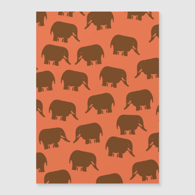 Indian Elephant Pattern (Front)