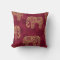 Indian Elephant Pillow