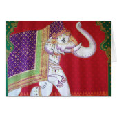 Indian elephant traditional art (Front Horizontal)