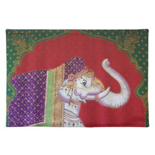 Indian elephants American MoJo Placemat