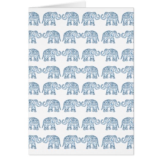 Indian elephants cards (Front)