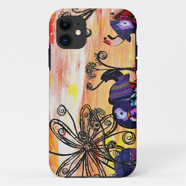 Indian Elephants Case-Mate Barely There iPhone Case (Back)