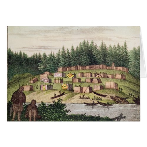 Indian Encampment on Quadra Island