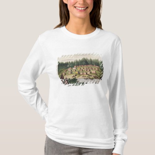 Indian Encampment on Quadra Island T_Shirt