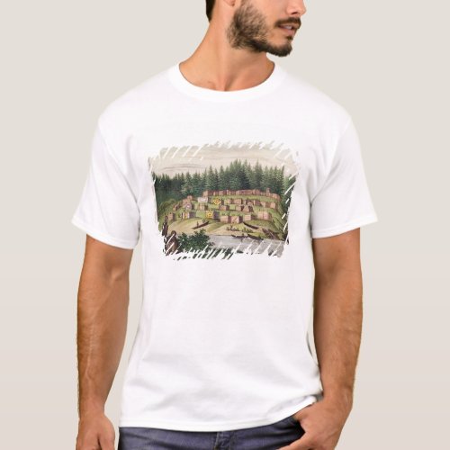 Indian Encampment on Quadra Island T_Shirt