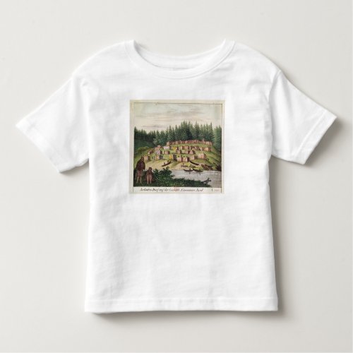 Indian Encampment on Quadra Island Toddler T_shirt