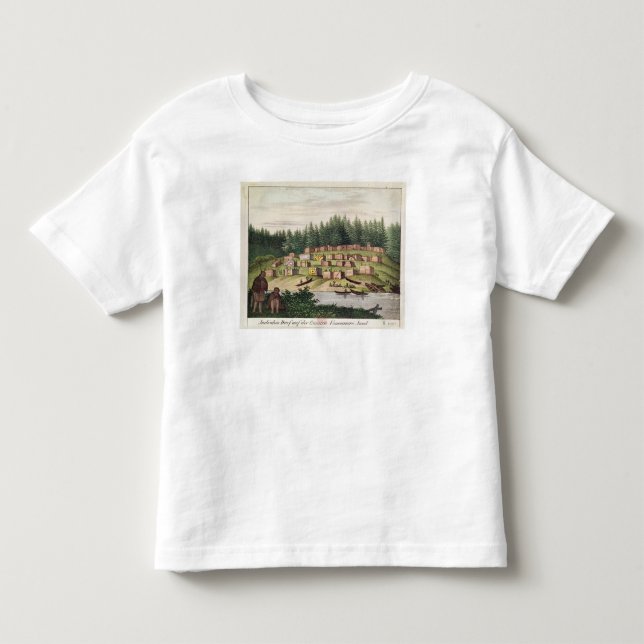 Indian Encampment on Quadra Island Toddler T-shirt (Front)