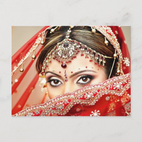 Indian eyes postcard