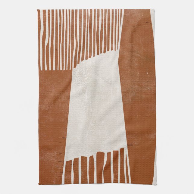 Indian Field I Kitchen Towel (Vertical)