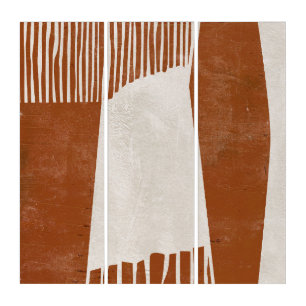 Indian Field I Triptych