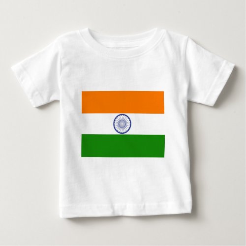 Indian Flag Baby T_Shirt