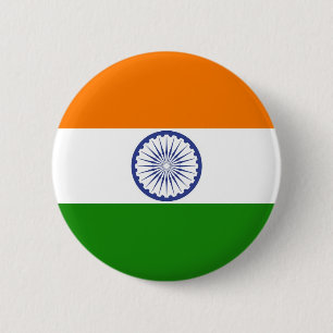 Indian Flag Button
